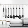 thumbnail image 4 of Utensilios de cocina, utensilios de cocina con el doble de comodidad, juego de utensilios de cocina de 8 piezas (juego de utensilios de cocina de 8 piezas en caja de color, negro), 4 of 5