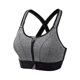 thumbnail image 1 of Sujetador deportivo con cremallera frontal ajustable a prueba de golpes sin aro de acero, chaleco de yoga, ropa interior de belleza cruzada para mujer, 1 of 2