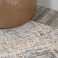 thumbnail image 4 of JONATHAN Y SILK ORCHID 8 x 10 Area Rug, Slant Abstract - Beige/Gray, SOR201C-8, 4 of 10