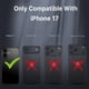 thumbnail image 4 of Funda Case MYBAT Maverick Mag clip para iPhone 17 - Verde con mica, 4 of 10