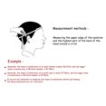 thumbnail image 2 of Motorcycle Helmet Racing Helmet Motorbike Adult Helmet-Black 3||M, 2 of 7