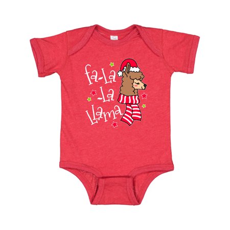 

Inktastic Christmas Llama Gift Baby Boy or Baby Girl Bodysuit