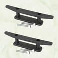 thumbnail image 4 of Zoyueyie 2pcs Ship's Mooring Anchor Deck Splint With Screw Kayak Boat Canoe Accessories Accessories (Black), 4 of 10