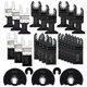 thumbnail image 2 of Kit de accesorios para hojas de sierra multiherramienta, 28 piezas de accesorios multiherramienta oscilantes Hoja de sierra universal para Fein Multimaster, Dremel, Bosch, Makita, Dewalt y más, 2 of 5