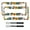 American Tribal Sunflower Cow Print Green, variant on Renewold Southwest American Tribal Orange Red Car License Plate Frame Novelty Aluminum Car Tag Front License Plate Holder with Screws Accessories, 2 Pack