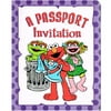 Sesame Street Vintage 1998 'Elmo in Grouchland' Invitations w/ Envelopes (8ct)
