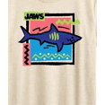 thumbnail image 3 of Jaws - Shark Doodle Square - Women's Short Sleeve Graphic T-Shirt, 3 of 5