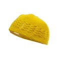 thumbnail image 1 of Knitted Head Beanie Hand Crocheted, Gold, 1 of 1
