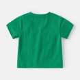 thumbnail image 5 of Gubotare Toddler Shirts Girls' Short Sleeve T Shirts Crop Top Short Sleeve Round Neck Loose Basic Tees for Summer (Green,Size 5-6 Years), 5 of 6