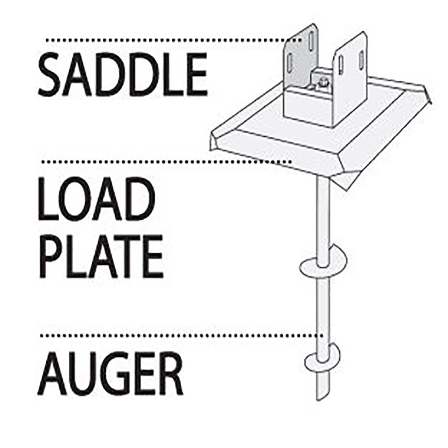 Titan Deck Foot Anchor