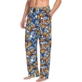 thumbnail image 6 of Naloa Colorful Butterfly1 Pajama Pants Men, PJ Bottoms, Sleep & Lounge Pants-Small, 6 of 6