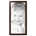 thumbnail image 2 of ArtToFrames 18" x 38" Matte mahogany Diploma Picture Frame, 18x38 inch Brown Wood Poster Frame (WOM-5108), 2 of 7