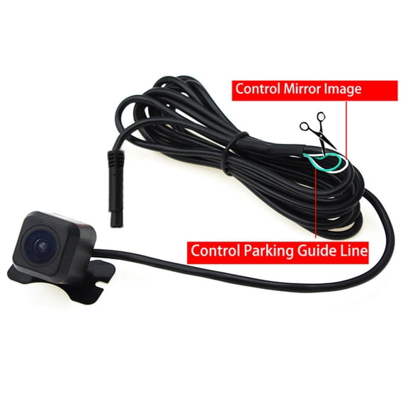 170 Degree HD No Blind Spot Car Front Or Rear View Reverse Camera Waterproof