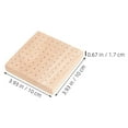 thumbnail image 2 of OULII 1 Set Clay Figure Plug Board Action Figure Stand Wooden Square for Store Display, 2 of 7