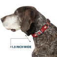 thumbnail image 6 of The Coca-Cola Company Pet Collar, Dog Collar Metal Seatbelt Buckle, Vintage Coca Cola Delicious Go Refreshed and Bottle Red, 13 to 17 Inches 1.5 Inch Wide, 6 of 8