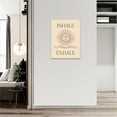 thumbnail image 3 of Farmhouse Sunflower Wall Art Country Sunflower Pictures Wall Decor Rustic Flower Canvas Print Painting Modern Home Artwork Decorations For Bathroom Living Room Bedroom Framed 12"X 16", 3 of 6