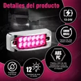 thumbnail image 3 of Par Plafon 12 Led Lateral Rectangular Pestaña Estrobo 12-24v, 3 of 6