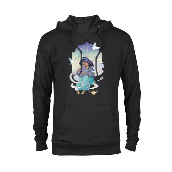 Disney 100 Platinum Princess Collection Jasmine D100 - Pullover Hoodie for Adults - Customized-Black