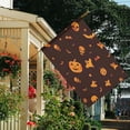 thumbnail image 3 of Glowing Halloween Icons Pattern Fall Garden Flags 28"x40" Double Side,Small Yard Flags for Outside,Outdoor Fall Decor,Autumn Funny Garden Flag Yard Decoration, 3 of 5