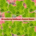 thumbnail image 2 of Haribo Strawberry Goldbears Gummy Bears, Share Size Limited Edition 4oz Bag (Pack of 2) Valentine Party Favors Sweet Dessert Basket Bag Fillers Stocking Stuffers with Bonus Snoep in Beperkte Oplage, 2 of 7