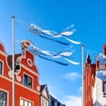 thumbnail image 3 of Bandera Windsock Oktoberfest de 100 cm con diseño de jarra de cerveza, 3 of 3