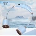 thumbnail image 4 of Ventilador portátil tipo collar con batería de larga duración, recargable por USB, velocidad ajustable, ligero para actividades al aire libre y viajes., 4 of 7