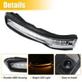 thumbnail image 4 of 1 Pair LED No.87614A7000 Left Right Side Mirror Turn Signal Amber Light Indicator for Kia Forte EX LX S, 4 of 6