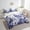 Dark Lavender, variant on Butterfly Flowers Comforter Set 7 Piece Bed in a Bag Twin,Mint Green Ombre Art Oil Painting Floral Bedding Sets Rustic Aesthetic Animal Daisy Flower Sheet Set with Comforter