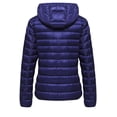 thumbnail image 3 of Forloe Women's Lightweight Packable Down Jacket Plus Size Quilted Puffer Coat with Hood, 3 of 6