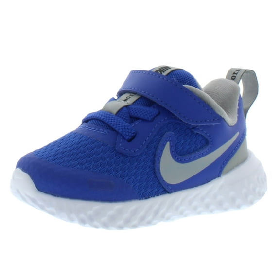 Nike Revolution 5 Infant/Toddler Shoes Size 3, Color: Game Royal/Lt Smoke Grey/White