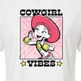 thumbnail image 3 of Toy Story 4 - Cowgirl Vibes - Juniors Cropped Cotton Blend T-Shirt, 3 of 5