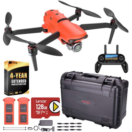 Autel Robotics EVO II Pro 6K HDR Drone Quadcopter Version 2 with 4-Year 128GB Memory Bundle