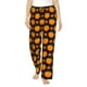 thumbnail image 1 of Balery Orange Pumpkin And Autumn Maple Pantalones de pijama para mujer, pijamas ultraligeros, pantalones de estar por casa-Large, 1 of 6