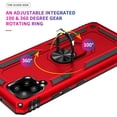 thumbnail image 4 of A42 5G Case, Samsung Galaxy A42 5G Case Military Grade Protective Samsung A42 5G Cases Cover with Ring Car Mount Kickstand for Samsung Galaxy A42 5G - Red, 4 of 6
