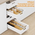thumbnail image 6 of 4" High Drawer Dividers Bamboo Separators Organization Expandable Organizers for Kitchen Bedroom Bathroom Dresser Office 4-pack, 6 of 8