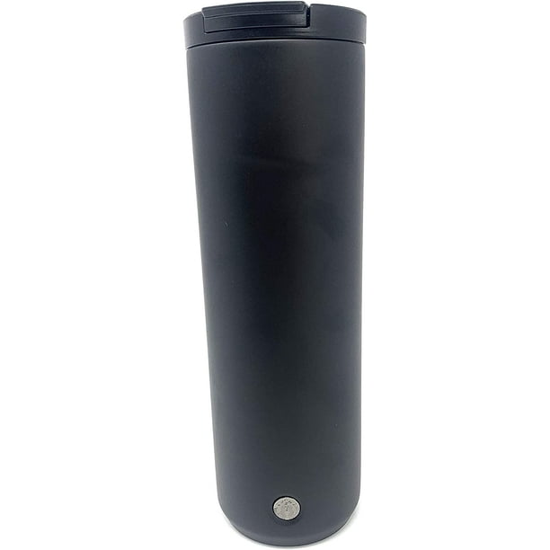 matte black coffee tumbler