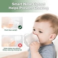 thumbnail image 3 of Vaso para Beber Haakaa de Silicona para Niños Pequeños Libre de BPA 150 ml, 3 of 8