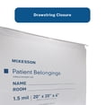 thumbnail image 3 of McKesson Patient Belongings Bag with Drawstring Closure, Clear, 4 in x 20 in x 20 in, 25 Count, 10 Packs, 250 Total, 3 of 11