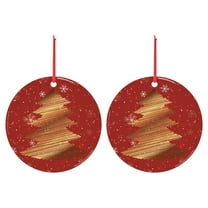 Gcvizuso Christmas Ornaments Clearance! Christmas Hanging Decorations, Personalize Shaped Embellishments Hanging Ornaments For Christmas Decoration