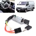 thumbnail image 1 of Herwey Ignition Switch With 2‑Key 7701038365 Replacement For Vauxhall Movano Mk1 1998‑2010,Ignition Barrel Switch,Ignition Lock, 1 of 8
