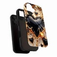 thumbnail image 3 of Luxury Black Gold Heart iPhone Case for Valentine’s Day, Compatible with iPhone 11/12/13/14/15/16 (Pro Max/Plus), Premium Glossy Design for Fashion Lovers, 3 of 9