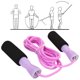 thumbnail image 4 of Cuerda de saltar ajustable de alambre de acero con asas de espuma para entrenamiento deportivo y de gimnasio para niños, 4 of 8
