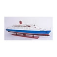 thumbnail image 5 of Old Modern Handicrafts Queen Elizabeth II Painted Large Cruiseship Model, 5 of 10