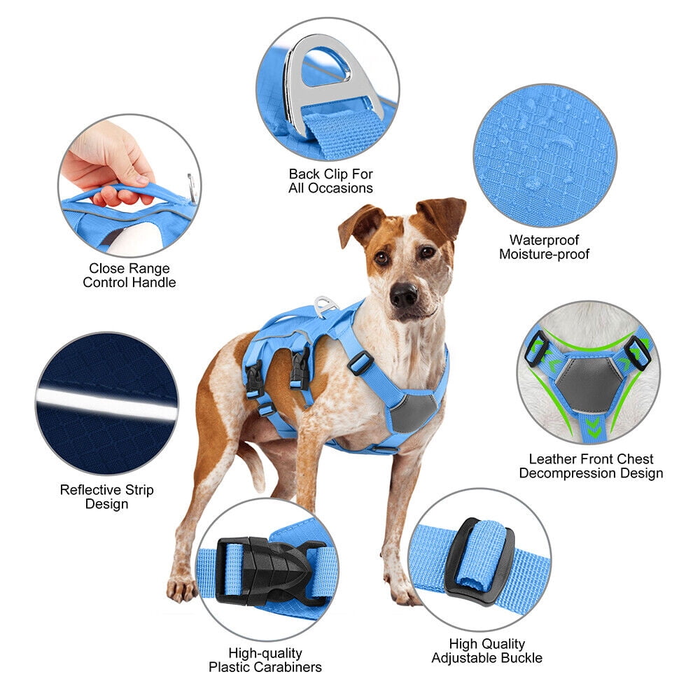 Pet Artist No Pull Dog Harness Escape Proof Reflective Adjustable Sport Vest with Handle Waterproof