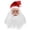 D, variant on Realistic Santa Claus Latex Mask with Long White Beard, Christmas Grandpa Mask for Holiday Cosplay
