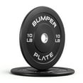 thumbnail image 2 of CAP Barbell Olympic Rubber Bumper Plate, PAIR (10lbx2), 2 of 8