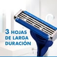 thumbnail image 5 of Rastrillo Gillette Prestobarba3 con 3 Hojas, para Rasurar la Barba al Ras, 8 pzas, 5 of 5