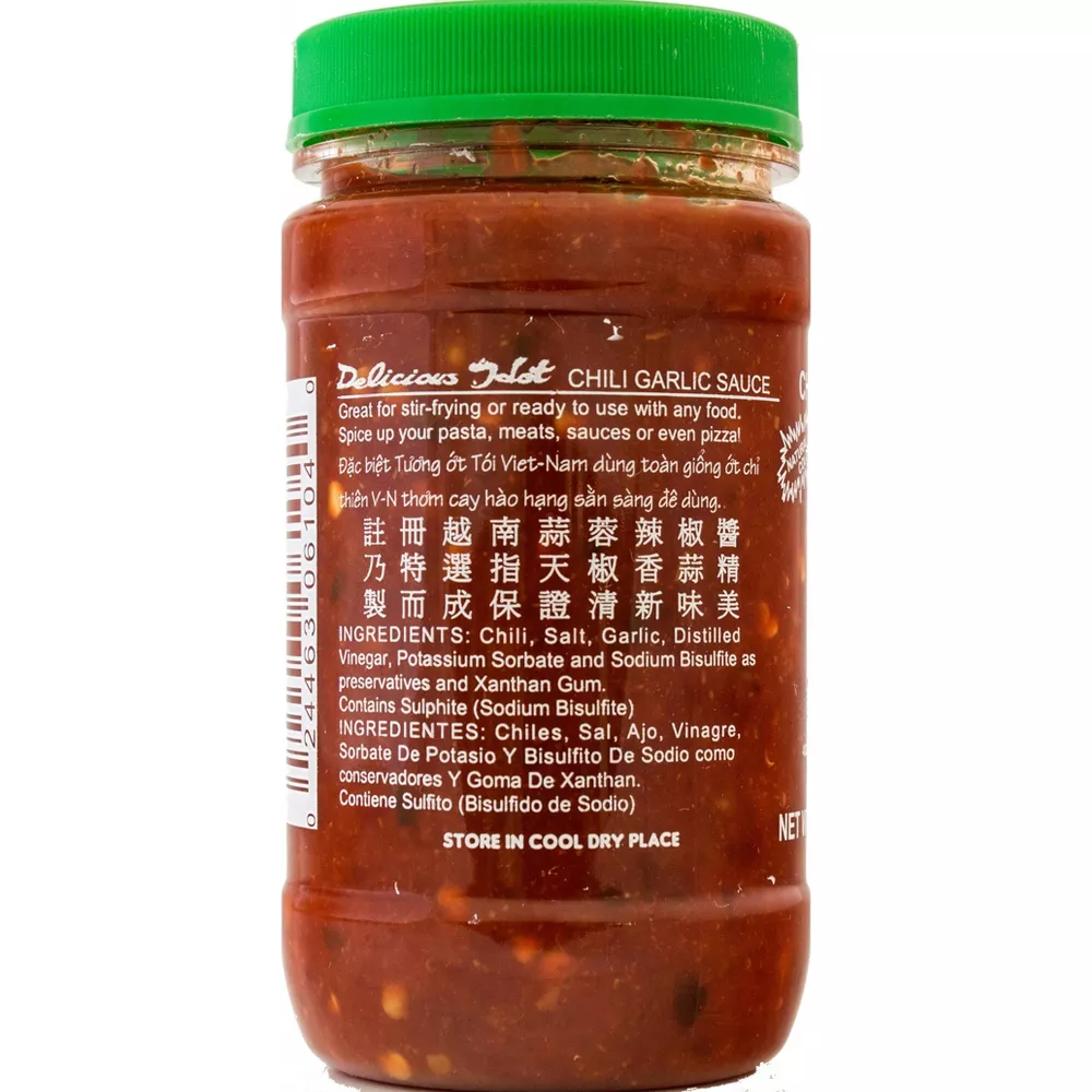 Pack of 12, Huy Fong Chili Garlic Sauce, 8 oz