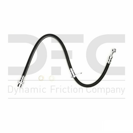 Rear Left Dynamic Friction Company Brake Line Hose 350-58057 For 2014-2016 Acura MDX, 2016-2017 Honda Pilot, 2017-2019 Honda Ridgeline