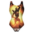 thumbnail image 4 of Apex Legends Pathfinder Womens Bathing Suits One Piece Swimsuits Cute Bikini Printed Swimwear Cover Up Dress 2XL, 4 of 7